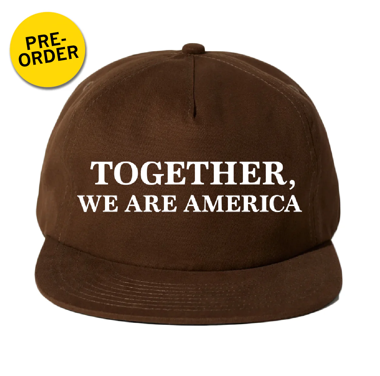 Together We Are America Brown Hat