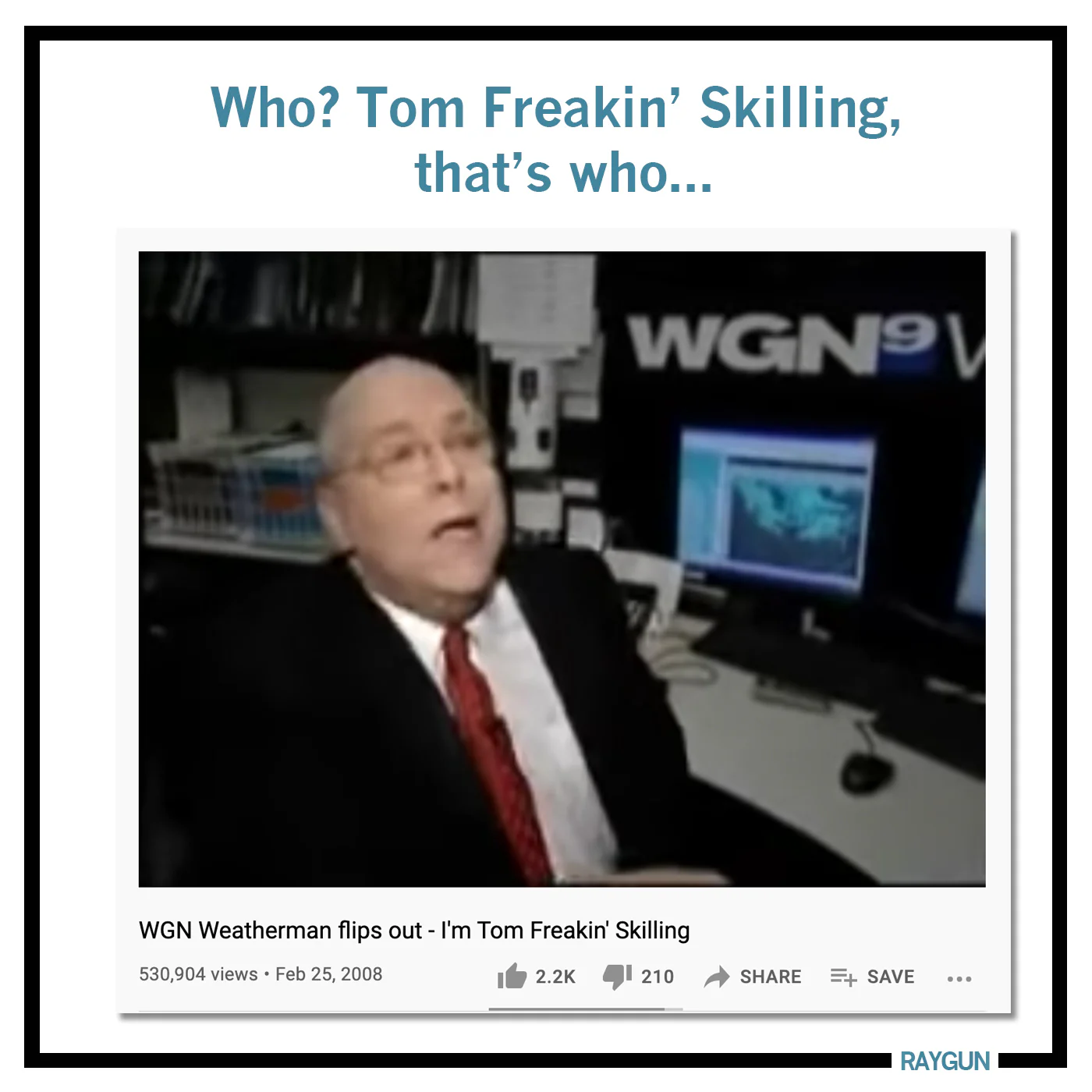 Tom Skilling T-Shirt Weather (R) - Image 3