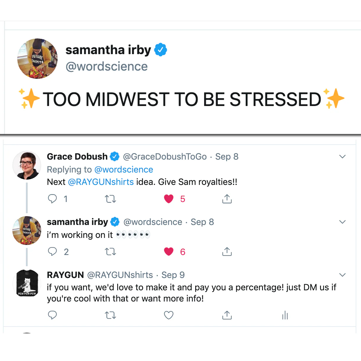 Too Midwest To Be Stressed Grey - Image 4