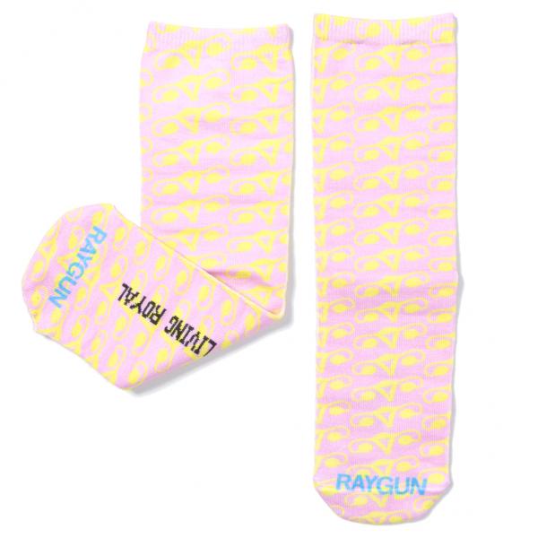 Uterus Outline Socks - Pink - Image 2