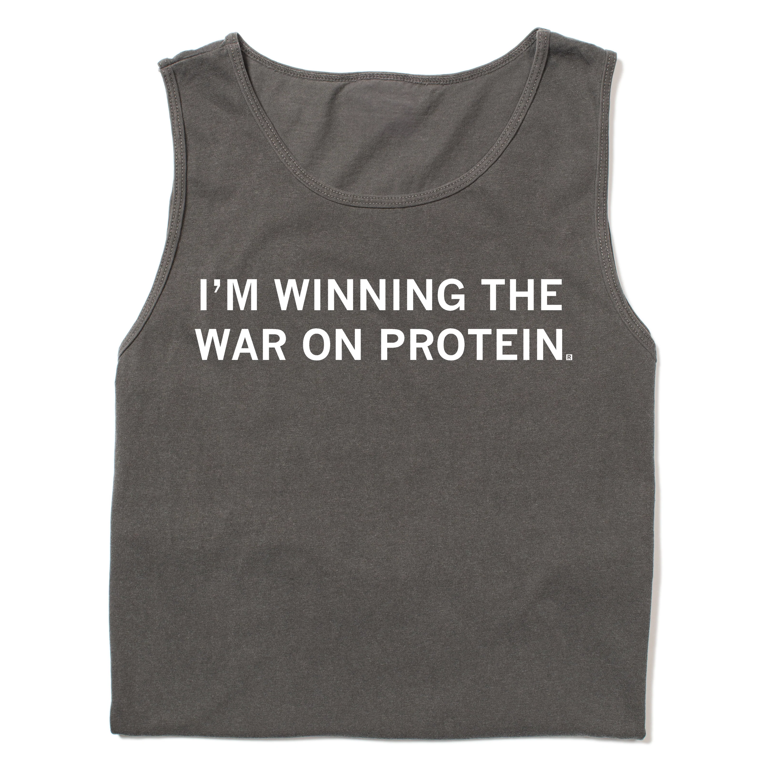 War On Protein Heavyweight Tank Top