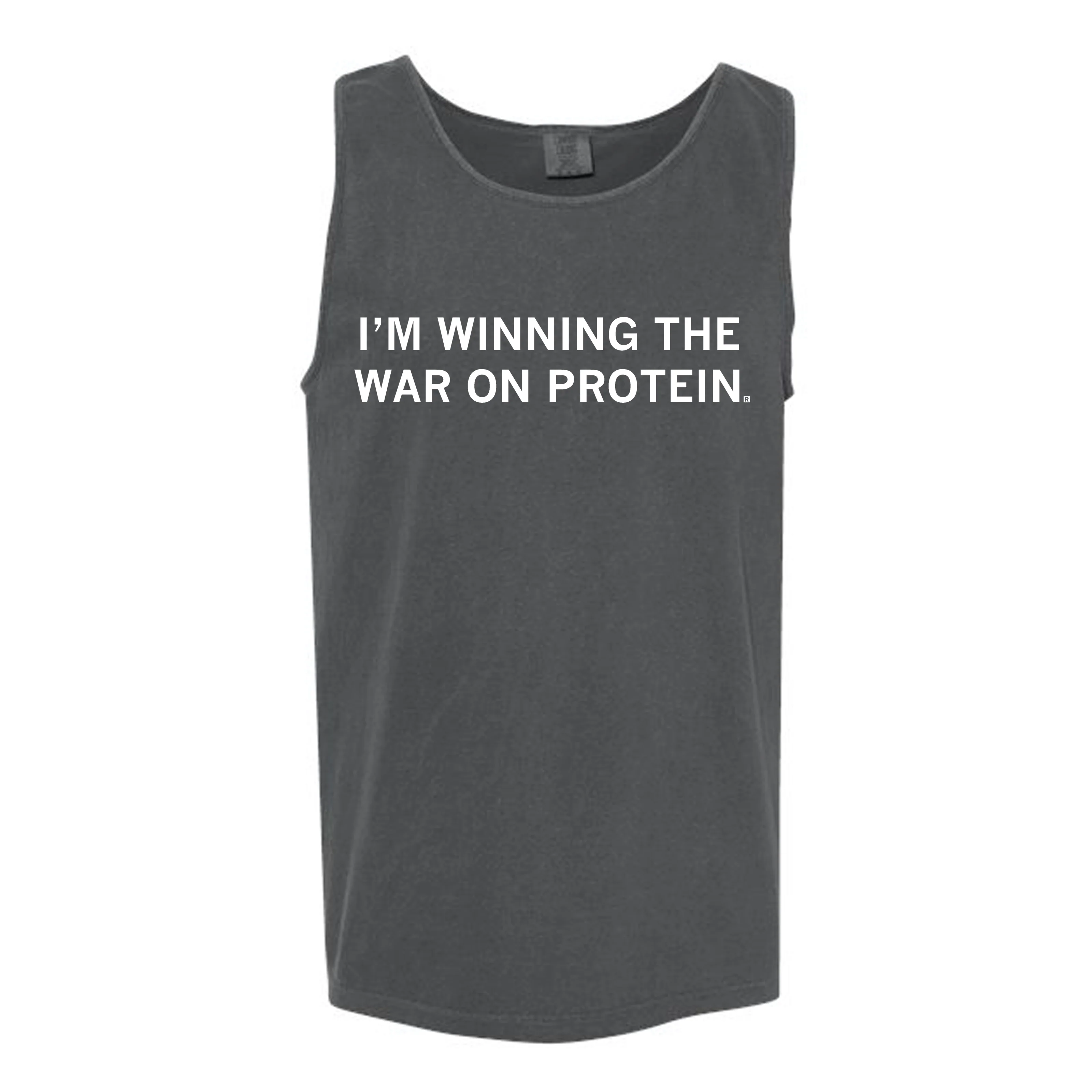 War On Protein Heavyweight Tank Top - Image 2