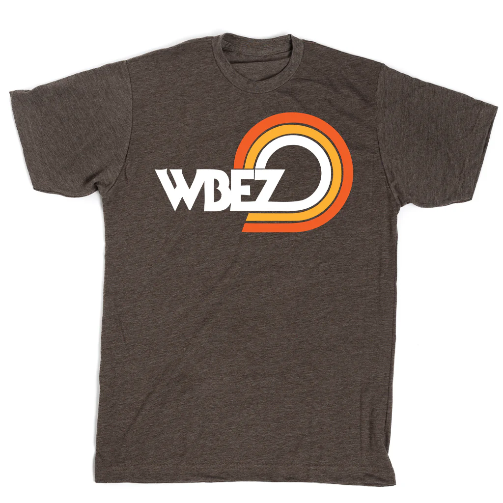 WBEZ Vintage Logo Brown - Image 2