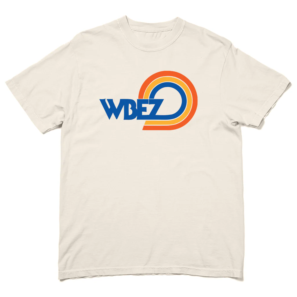 WBEZ Vintage Logo Ivory Heavyweight - Image 2