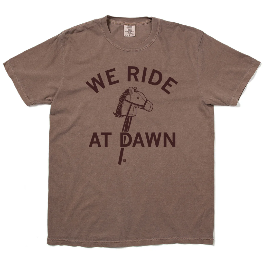 We Ride At Dawn Brown Heavyweight - Image 2