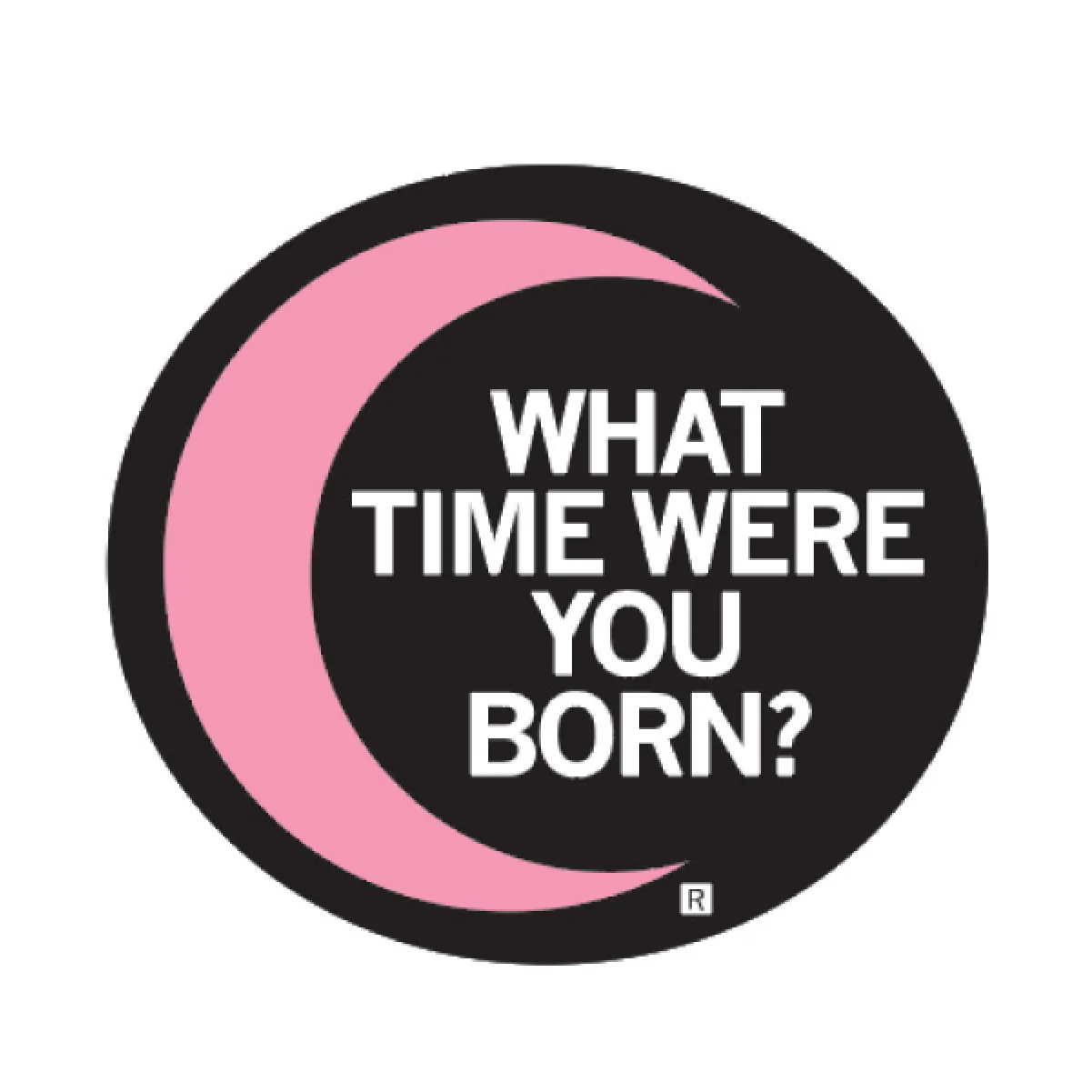 What Time Were You Born Die-Sticker