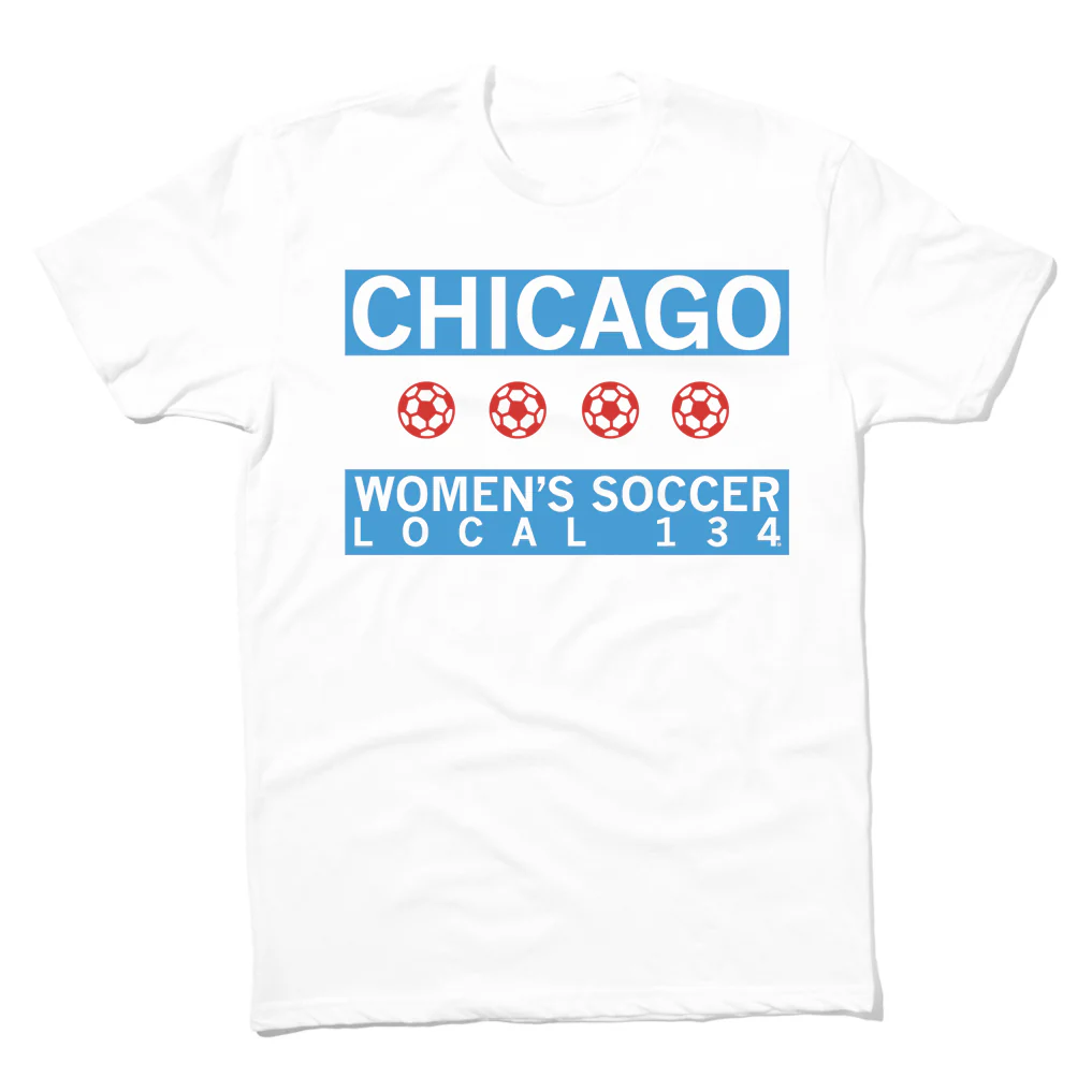 Women's Soccer Chicago Flag - Image 2
