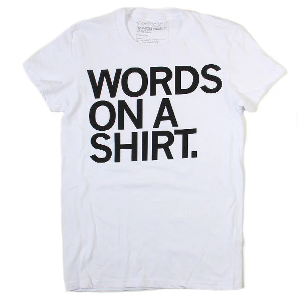 Words On A Shirt - Image 3